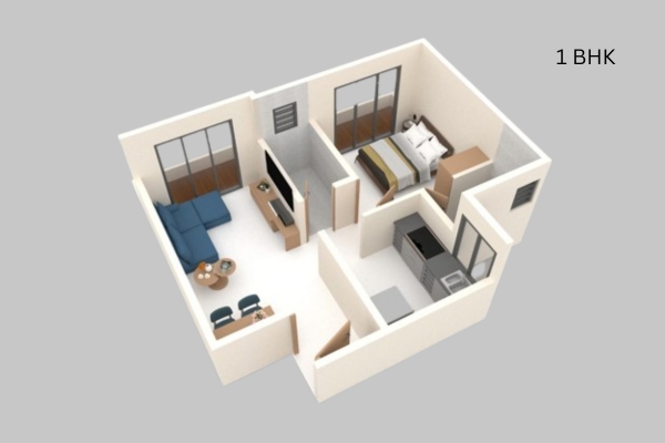 1BHK
